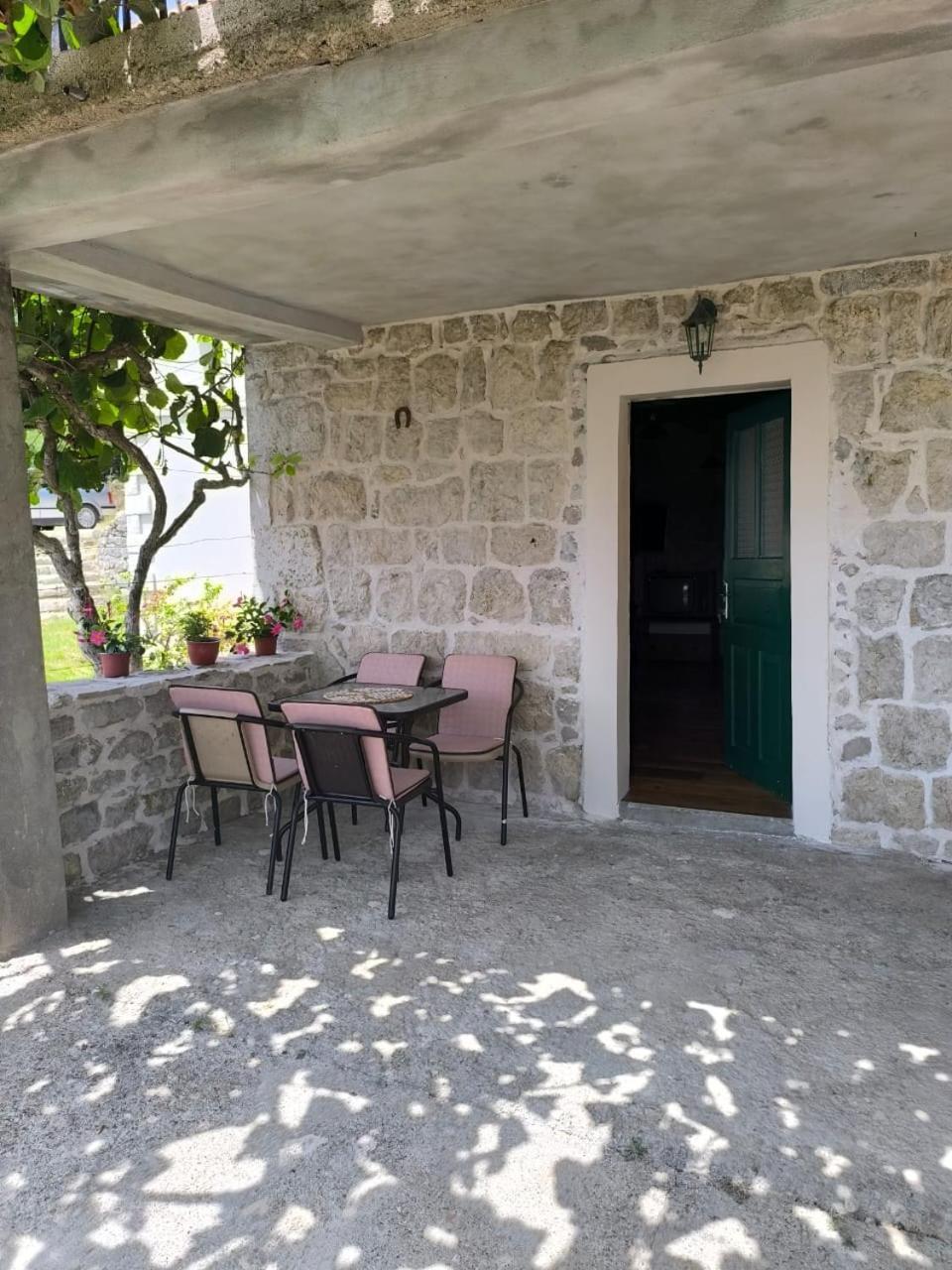 Rustic Stone House Villa Bar Exteriör bild